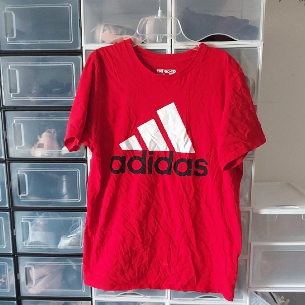 Adidas Woman Red T-Shirt